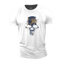 Broken Skull Cotton T-Shirt