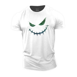 Evil Expression Cotton T-Shirt