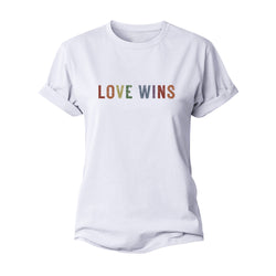 Love Wins Women's Cotton T-Shirt