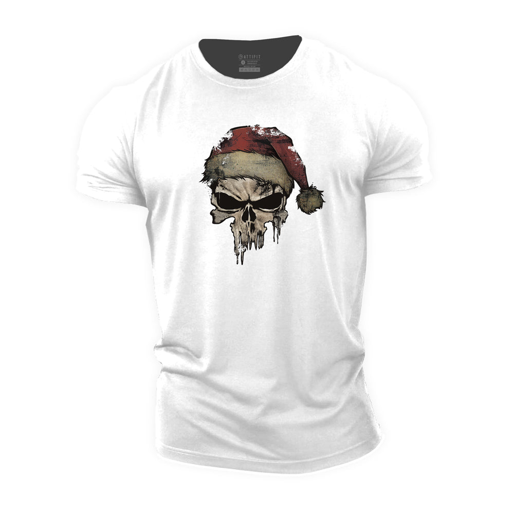 Christmas Punisher Cotton T-Shirt