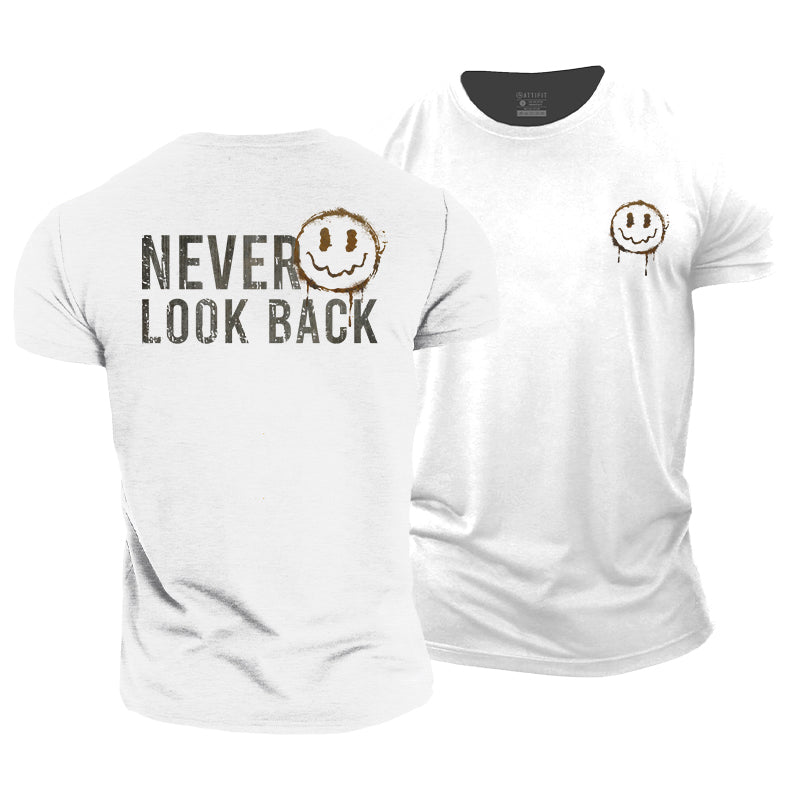 Never Look Back Cotton T-Shirt