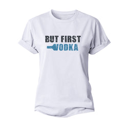 Vodka First Women's Cotton T-Shirt