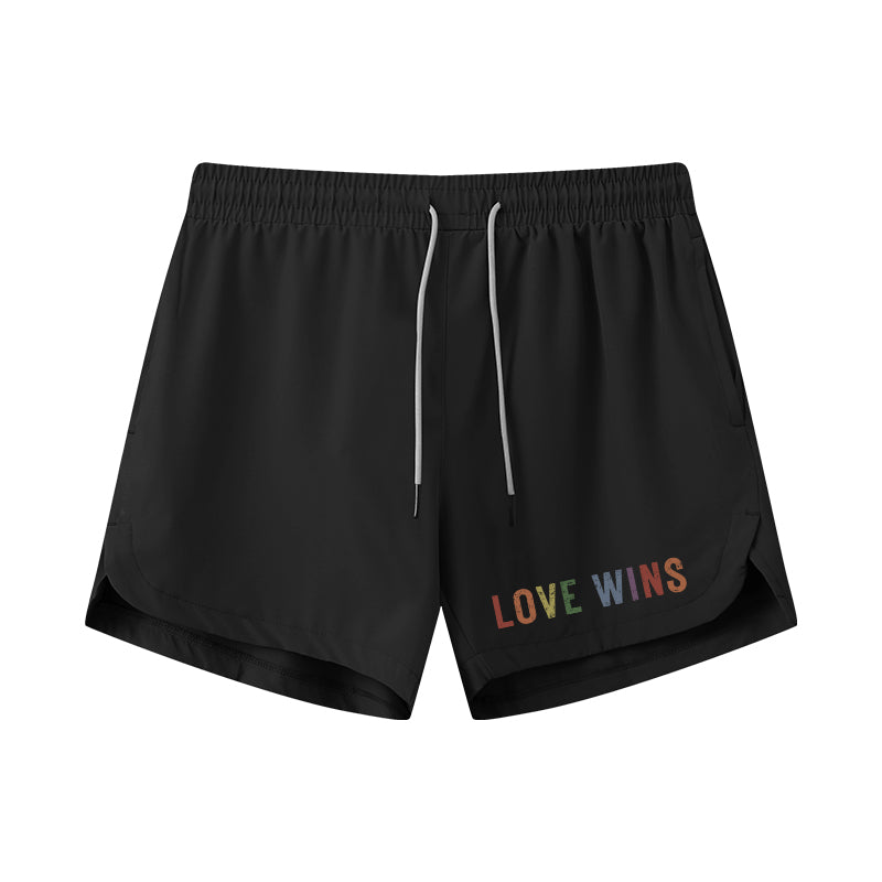 Love Wins Graphic Shorts