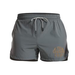 May Contain Whiskey Graphic Shorts