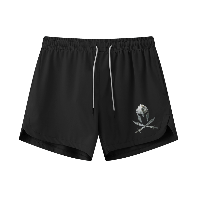 Spartan Sword Graphic Shorts