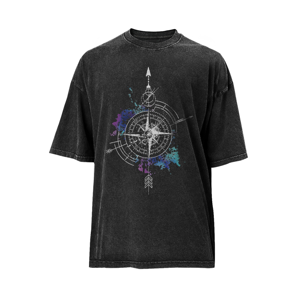 Compass Washed T-Shirt