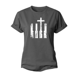 Piano Cross Women's Cotton T-Shirt