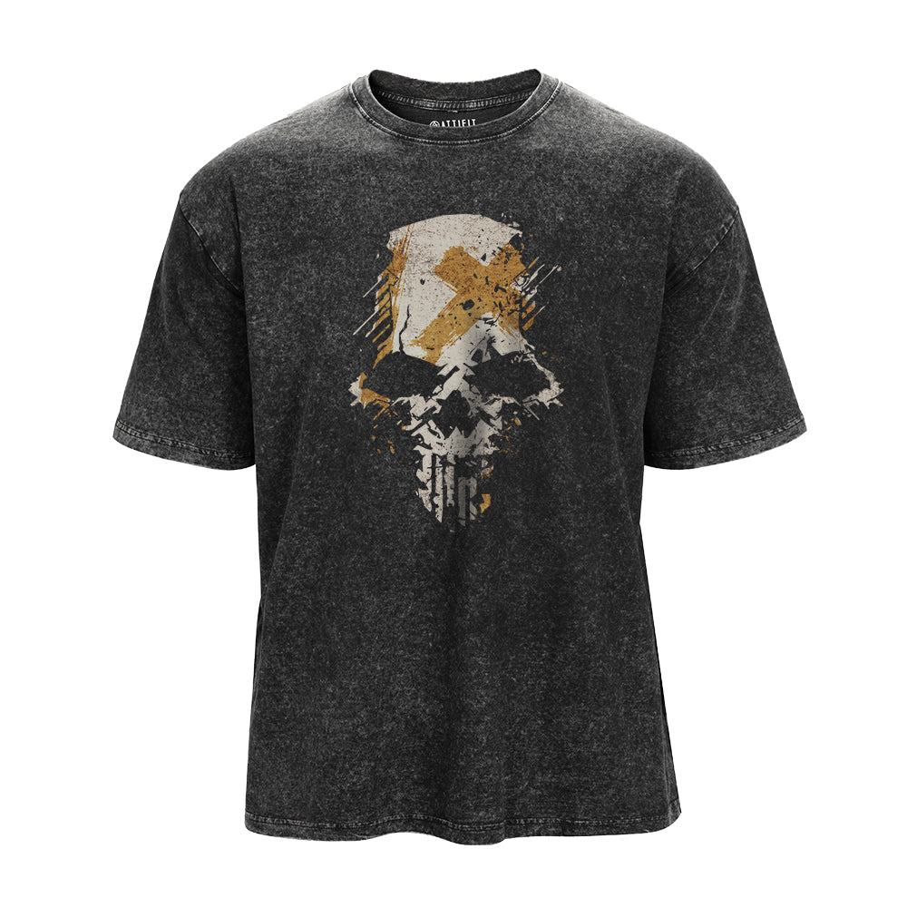 Broken Skull Washed T-Shirt