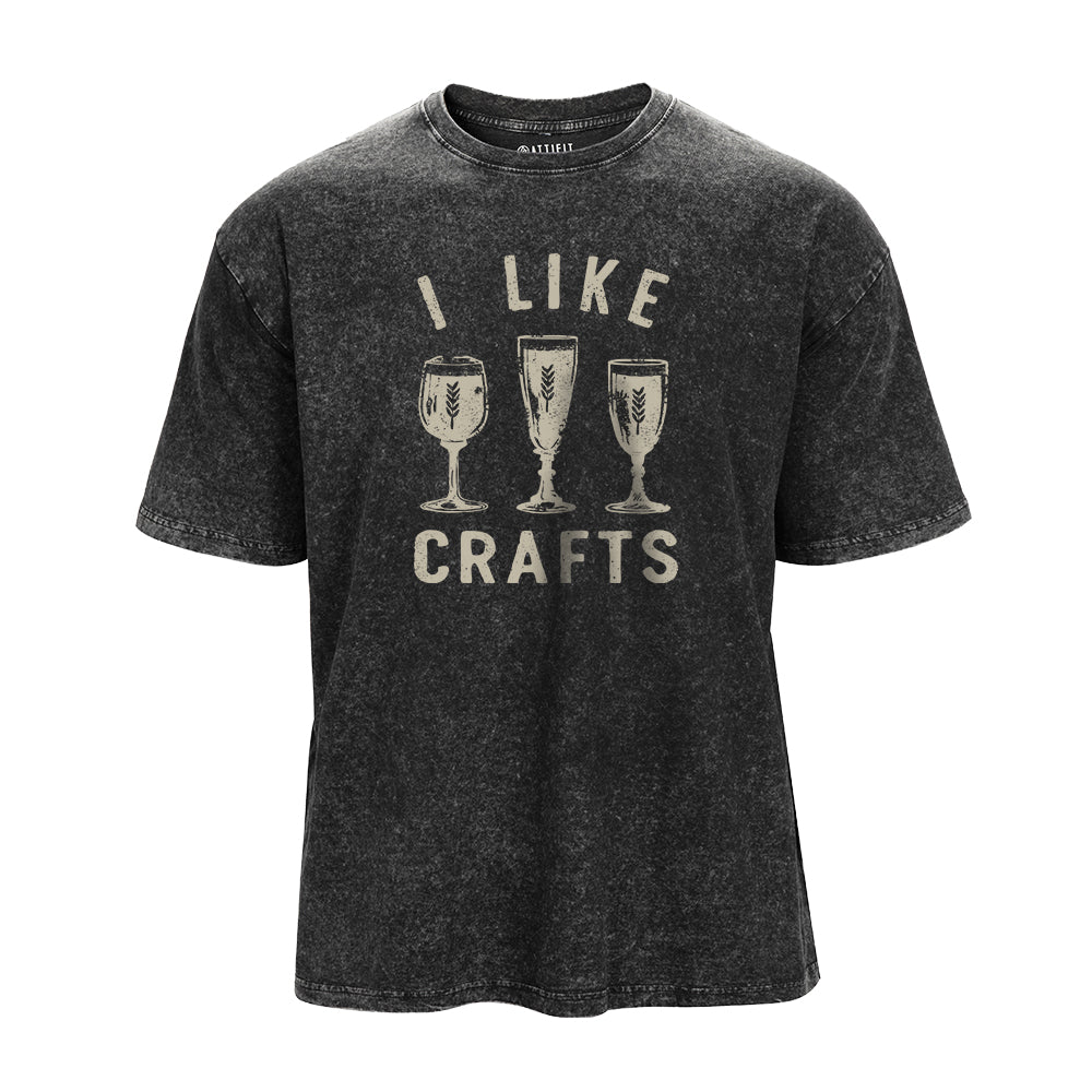 Like Crafts Washed T-Shirt