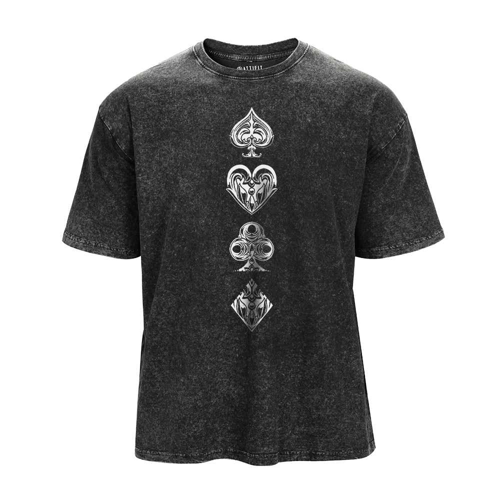 Poker Washed T-Shirt