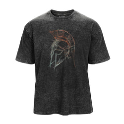 Spartan Portrait Washed T-Shirt