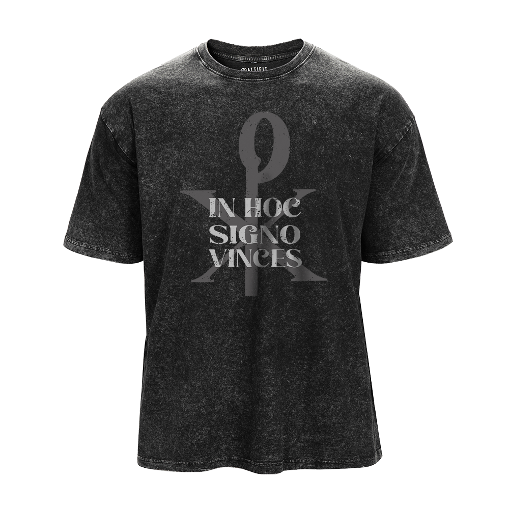 In Hoc Signo Vinces Washed T-Shirt