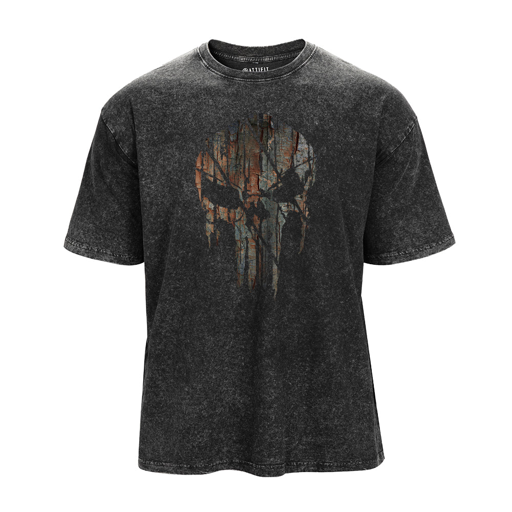 Bark Skull Washed T-Shirt