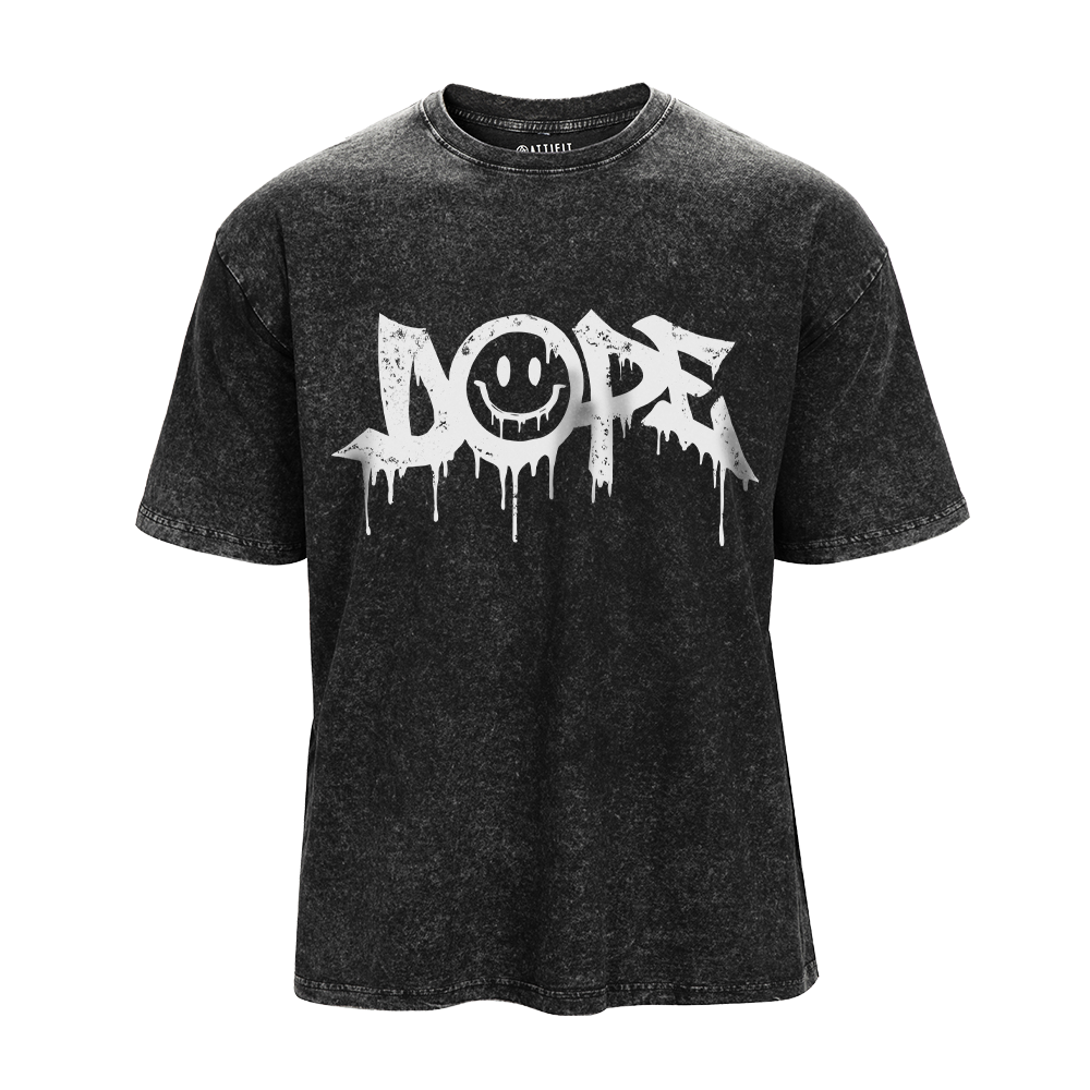 Smile Dope Washed T-Shirt