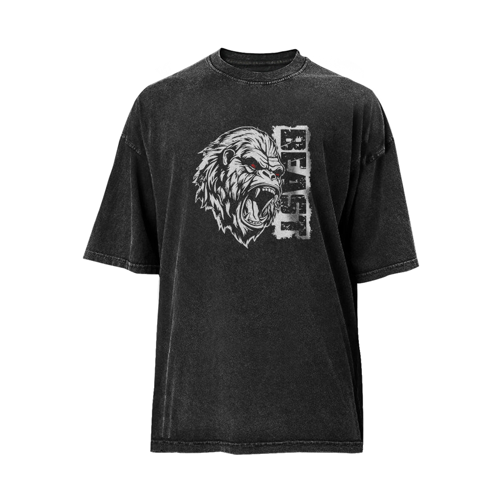 Beast Gorilla Washed T-Shirt