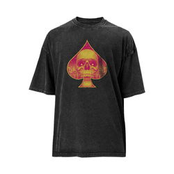 Spades Skull Washed T-Shirt