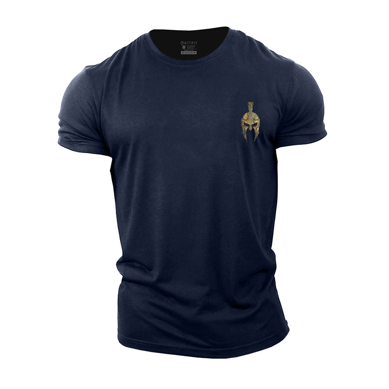 Mini Spartan Warrior Cotton T-Shirt