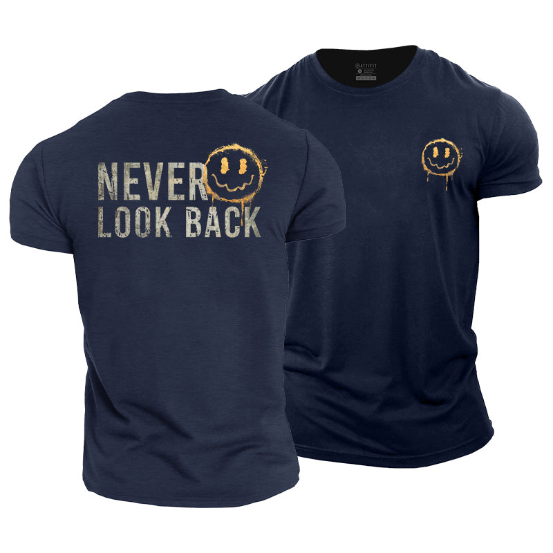 Never Look Back Cotton T-Shirt