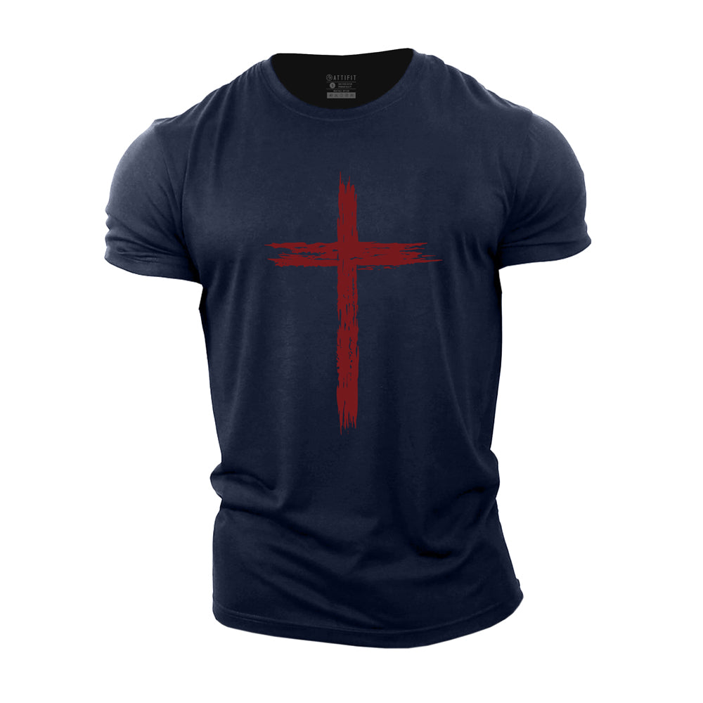 Red Cross Cotton T-Shirt