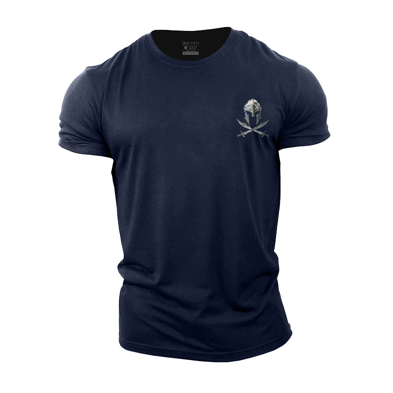 Brave Spartan Cotton T-Shirt