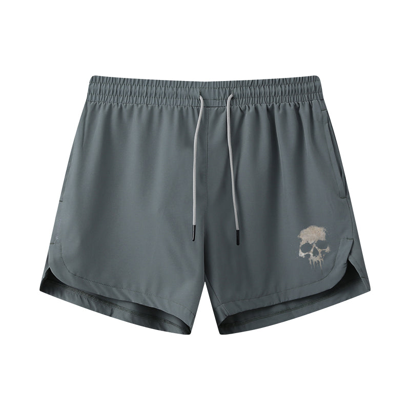 Skull Graphic Shorts