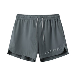 Live Free Graphic Shorts