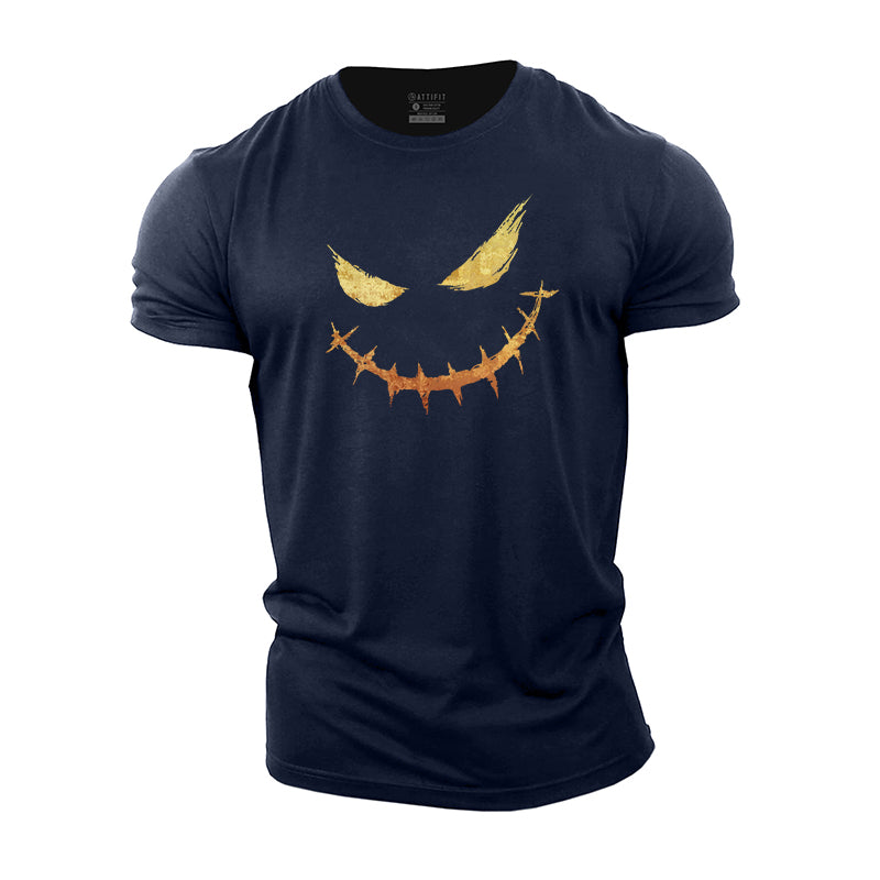 Evil Expression Cotton T-Shirt