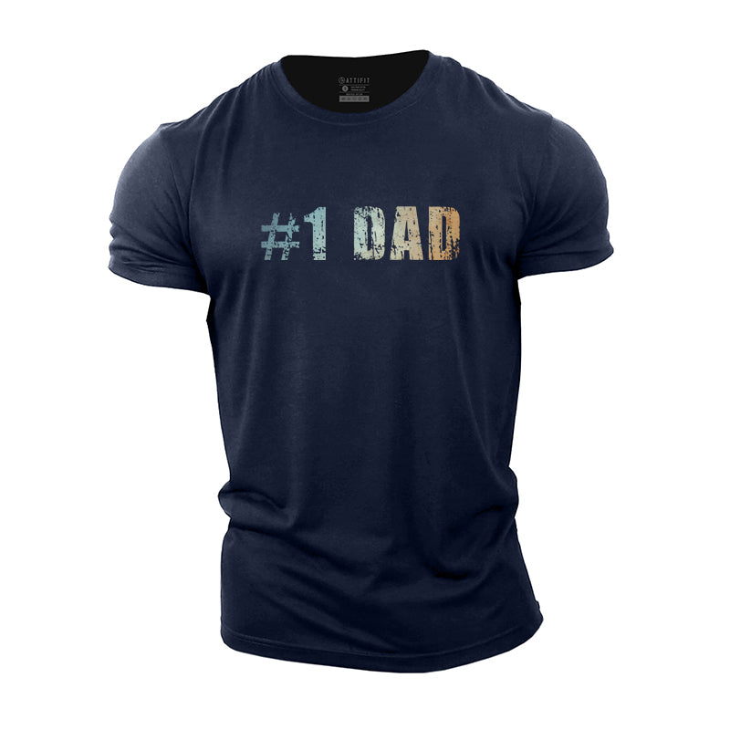 No.1 Dad Cotton T-Shirt