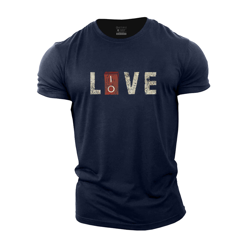 Live And Love Cotton T-Shirt