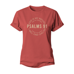 Psalms 91 Women's Cotton T-Shirt