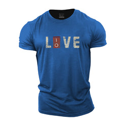 Live And Love Cotton T-Shirt