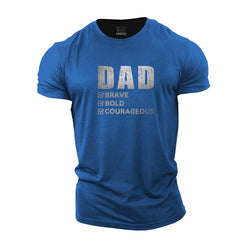 Brave Dad Cotton T-Shirt