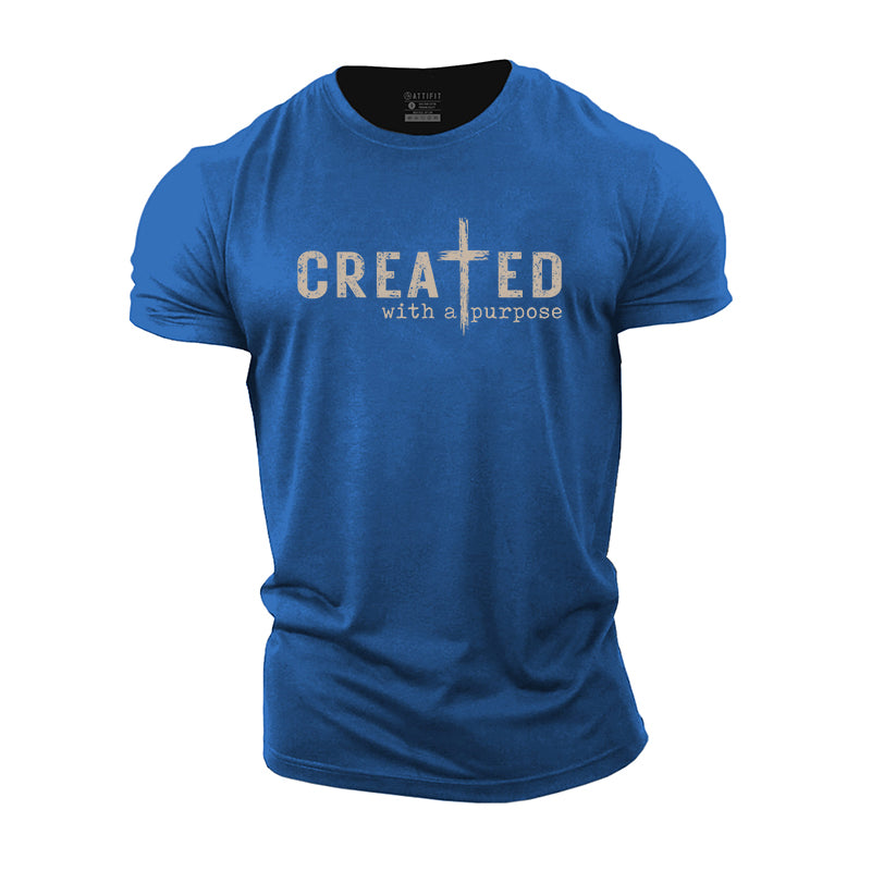 Created With A Purpose Cotton T-Shirt