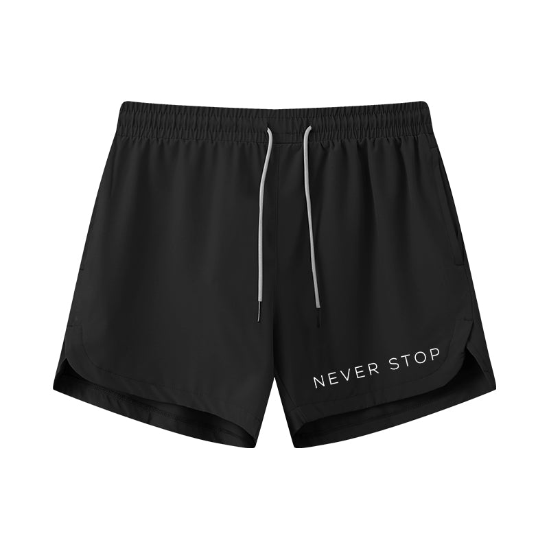 Never Stop Graphic Shorts