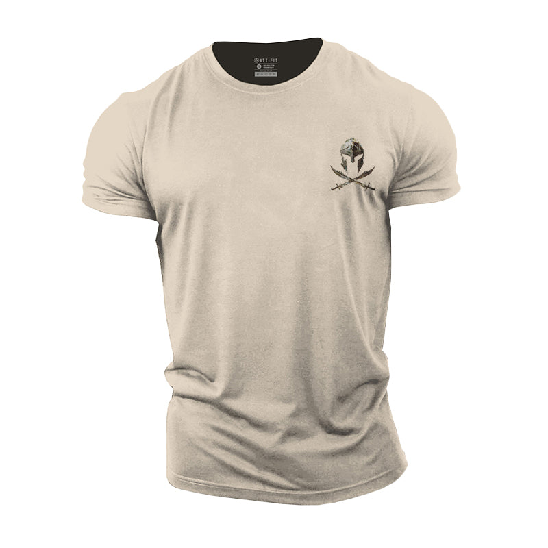 Brave Spartan Cotton T-Shirt