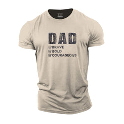 Brave Dad Cotton T-Shirt