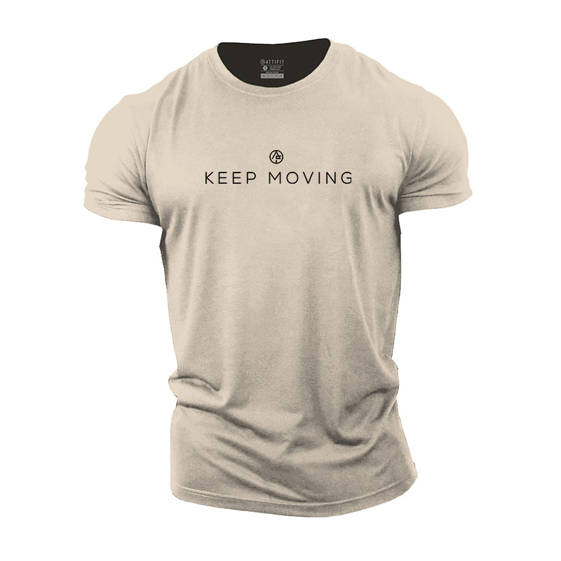 Keep Moving Cotton T-Shirt