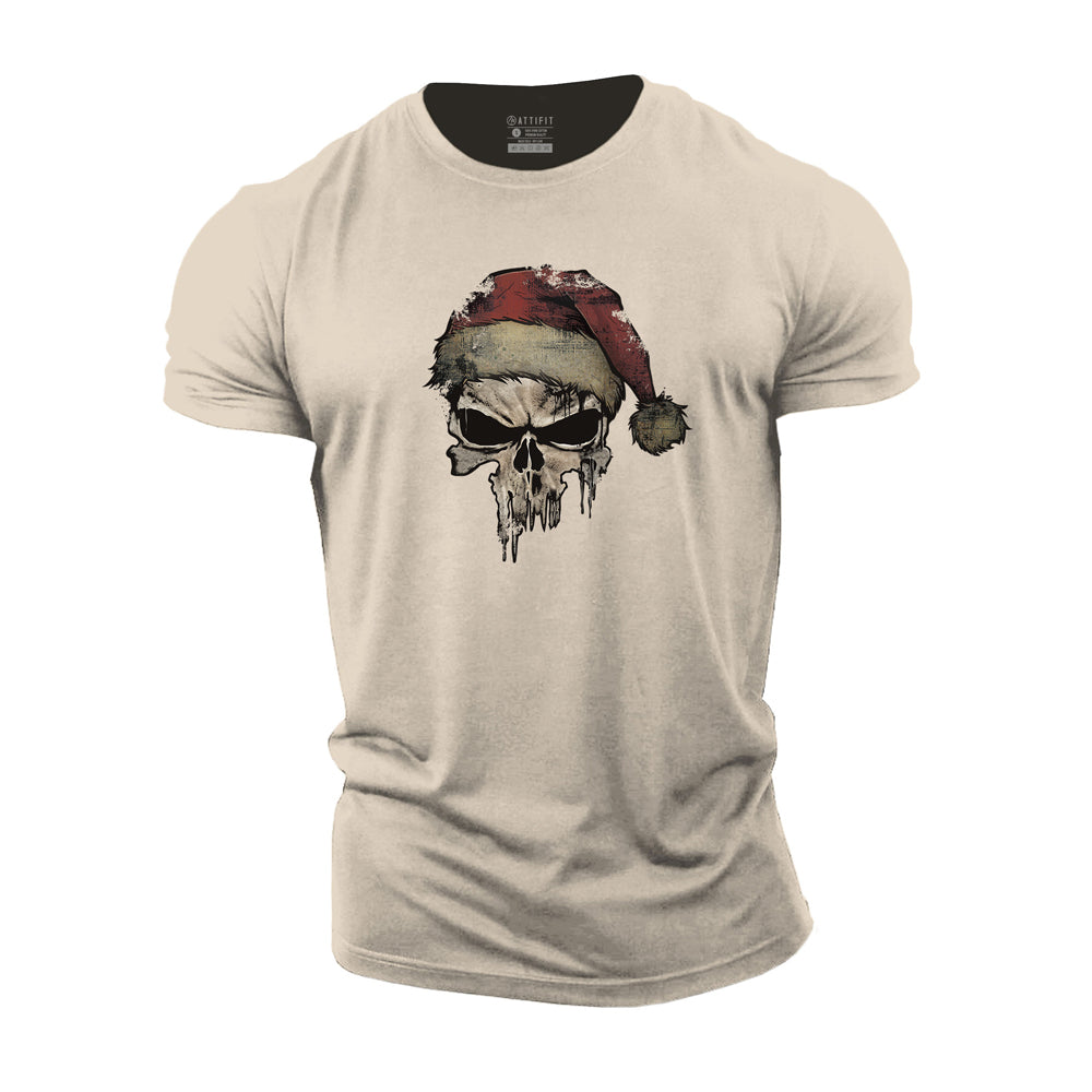 Christmas Punisher Cotton T-Shirt