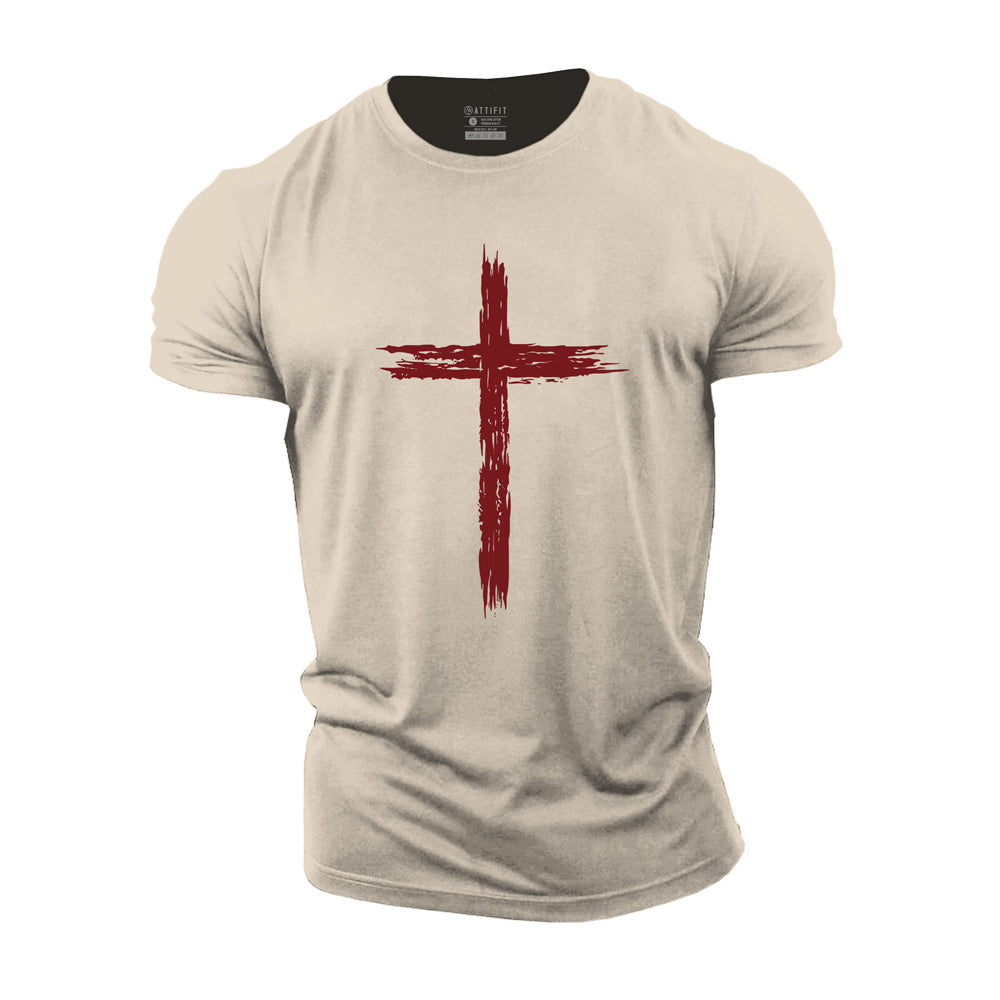 Red Cross Cotton T-Shirt