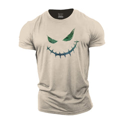 Evil Expression Cotton T-Shirt