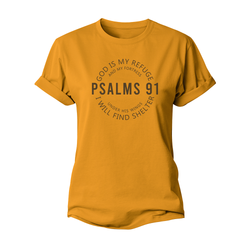 Psalms 91 Women's Cotton T-Shirt