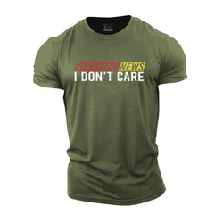 I Do Not Care Cotton T-Shirt