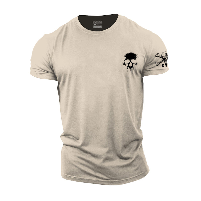 Mini Skull Cotton T-Shirt