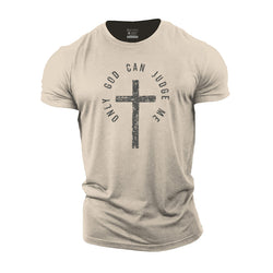 Only God Can Judge Me Cotton T-Shirt