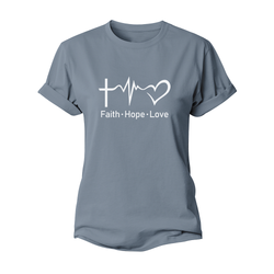Faith Hope Love Women's Cotton T-Shirt