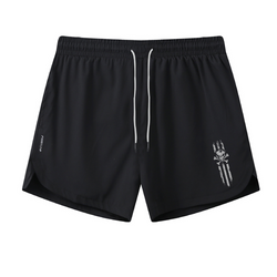 Star Skull Graphic Shorts