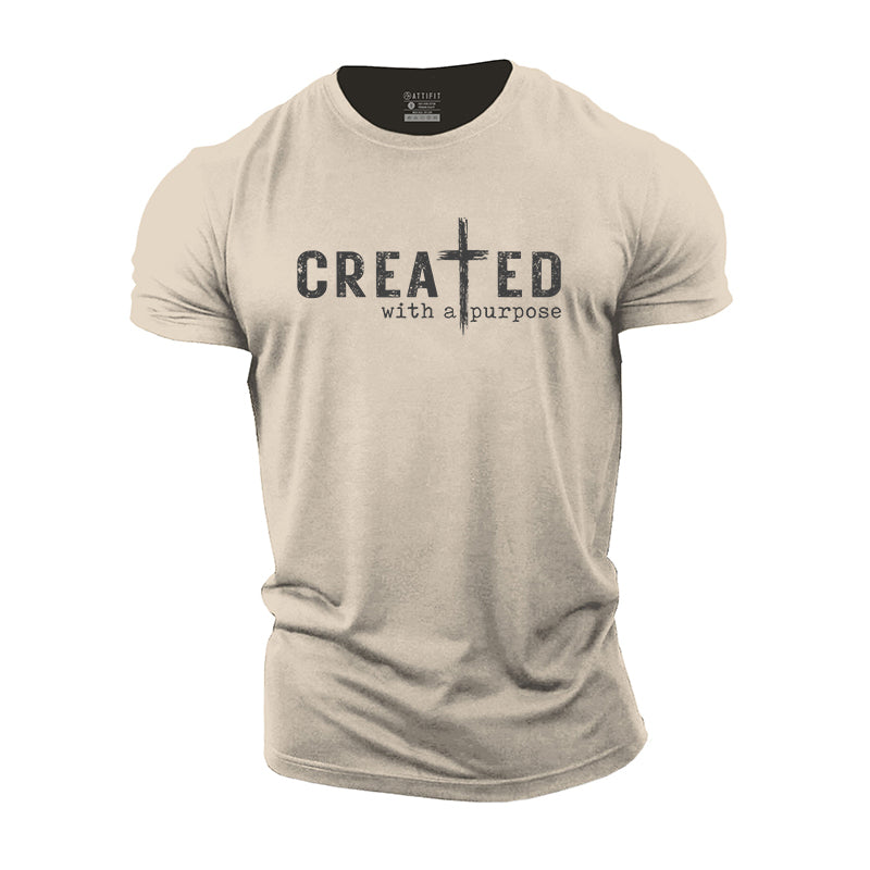 Created With A Purpose Cotton T-Shirt