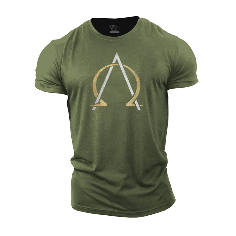 Alpha And Omega Cotton T-Shirt