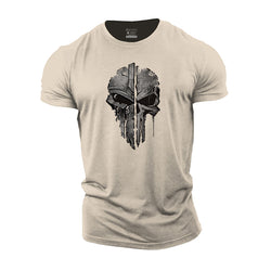 Skull Spartan Cotton T-Shirt