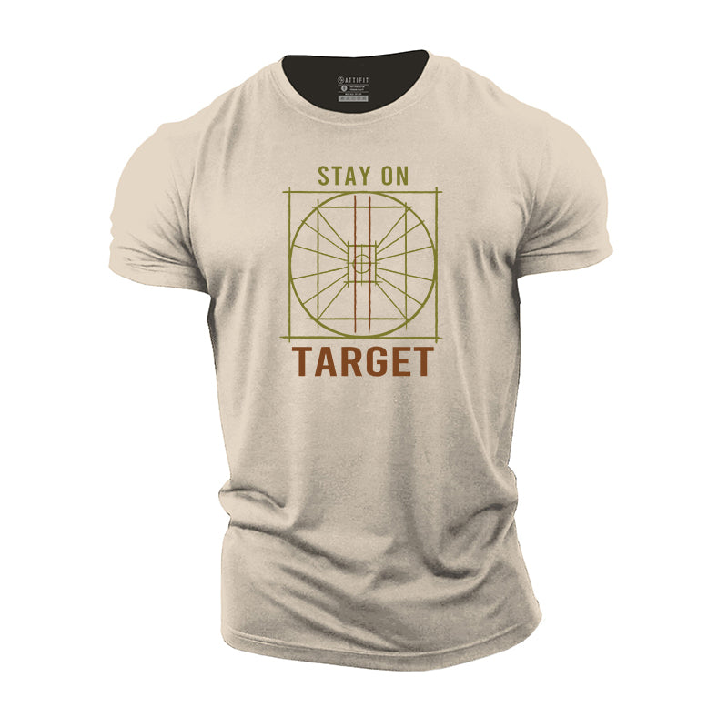 Stay On Target Cotton T-Shirt